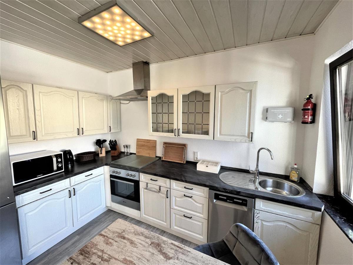 Traumaussicht Kamin Balkon Burgblick 65 Zoll Tv Netflix Sky Joyn Lindenplatz Διαμέρισμα Bullay Εξωτερικό φωτογραφία
