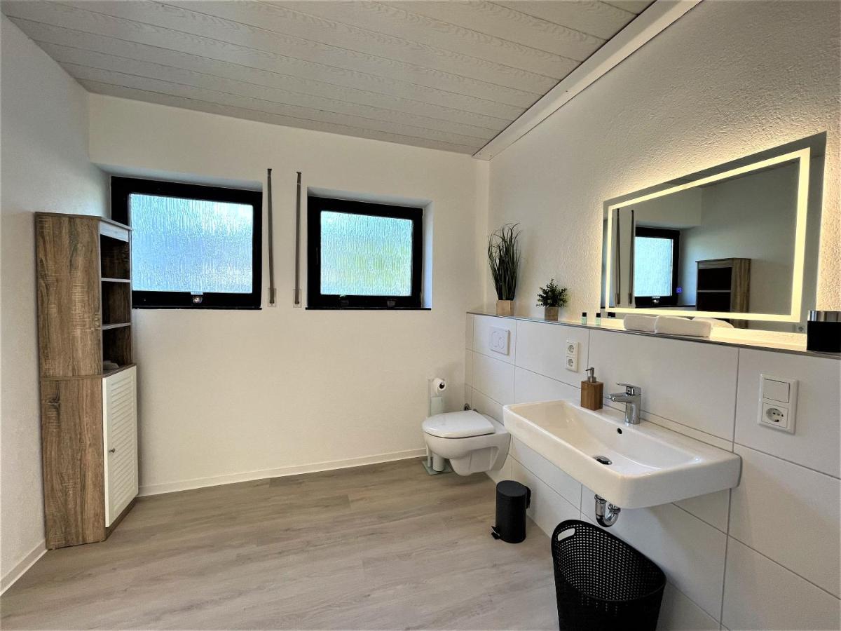 Traumaussicht Kamin Balkon Burgblick 65 Zoll Tv Netflix Sky Joyn Lindenplatz Διαμέρισμα Bullay Εξωτερικό φωτογραφία